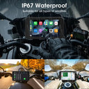 Jansite Motorcycle Screen - Dual Bluetooth Carplay