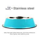 200-1600ml Stainless Steel Dog Bowl Non Slip Pet Feeder