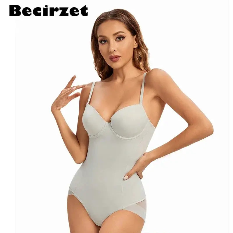 Plus Size Seamless Shapewear Bodysuit for Women Everyday