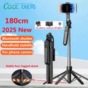 Stainless Steel Phone Tripod Stand With Remote