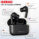 Erazer XT89PRO AI Translator Earbuds for Gaming Low Latency Wireless Headphones