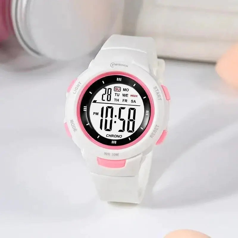 Trendy Waterproof Smart Watch For Kids Durable Timepiece