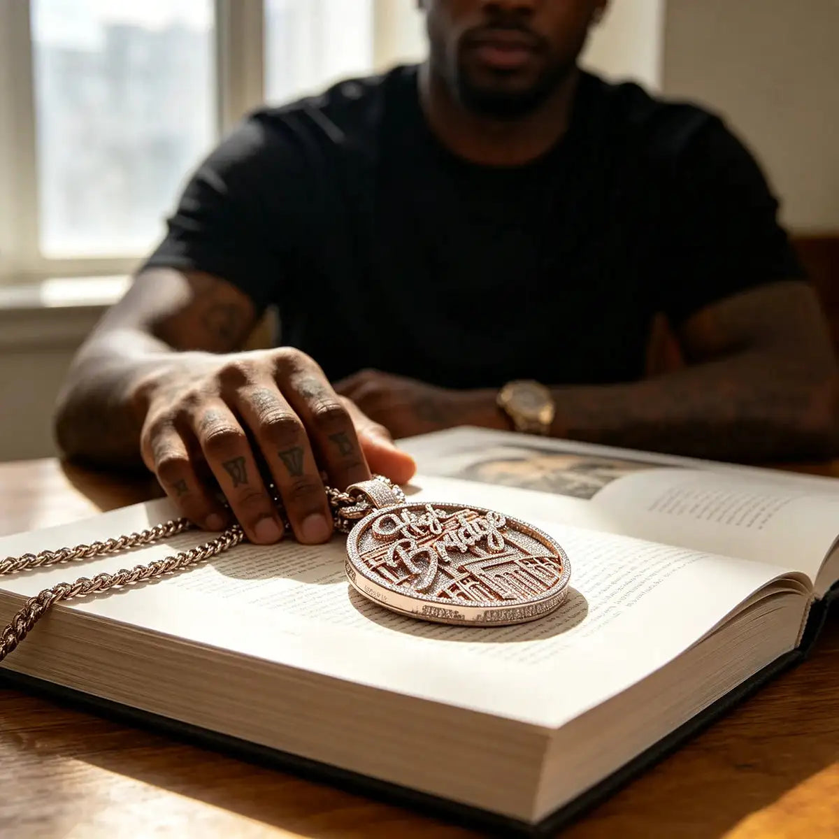 Gold Plated Hip Hop Charm Gold Plated Iced Out High — product view 8