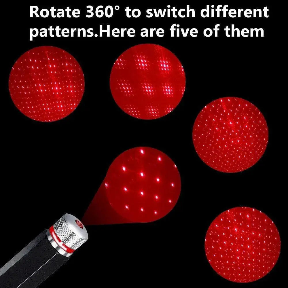Mini LED Car Roof Star Night Light Projector Galaxy Light