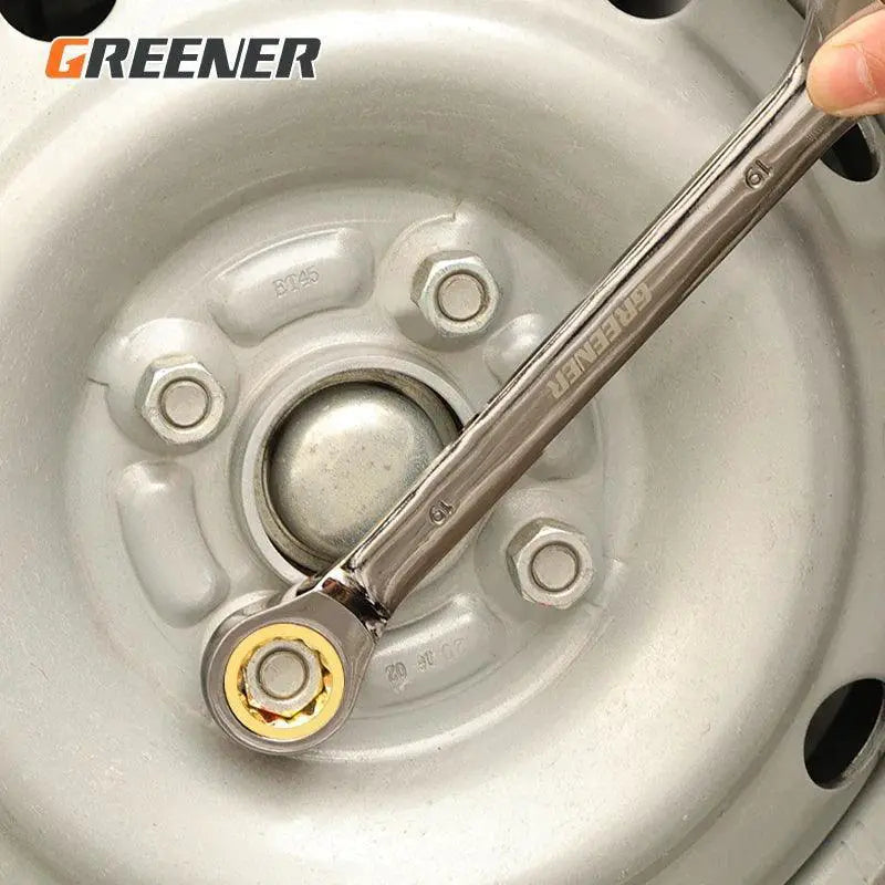 Greener Adjustable Torque Ratchet Spanner for Repairs Tool