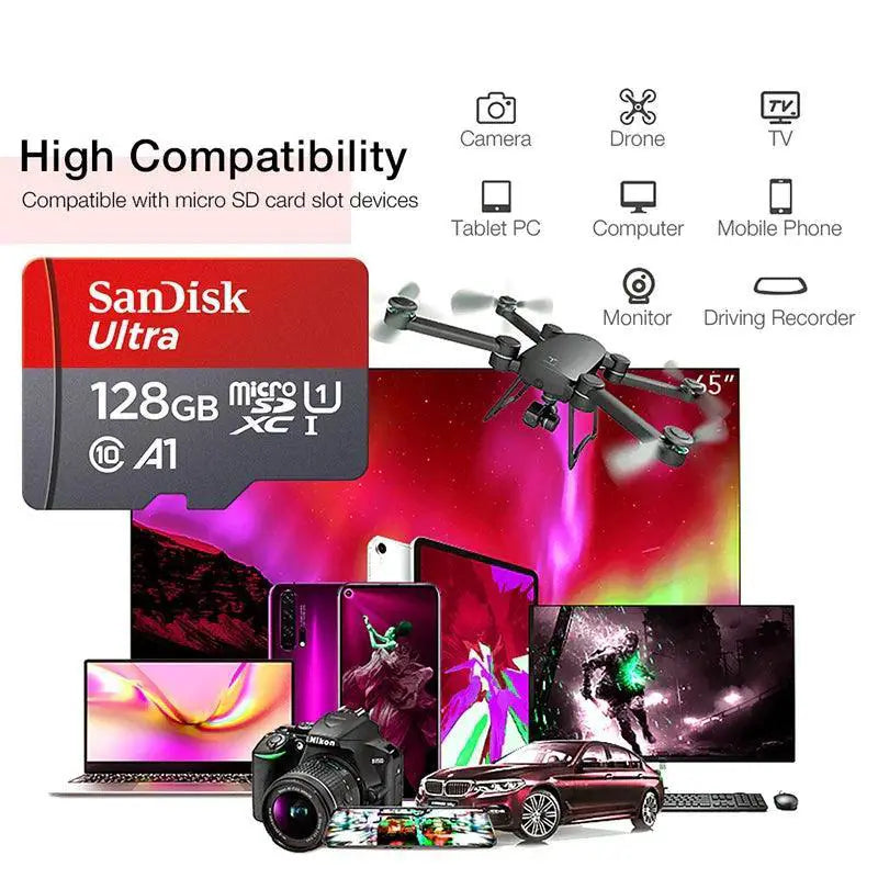 SanDisk Ultra High Speed Micro SD Card For Smartphones