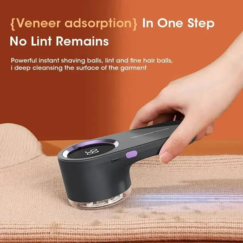 LED Digital Electric Lint Remover For Clothing Fabric Shaver - OurLum.com