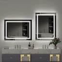 LUVODI Dual Lights Crystal Clear LED Bathroom Mirror 28 Inch