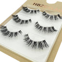High-Quality Reusable Synthetic Mink Eyelashes Bulk Pack