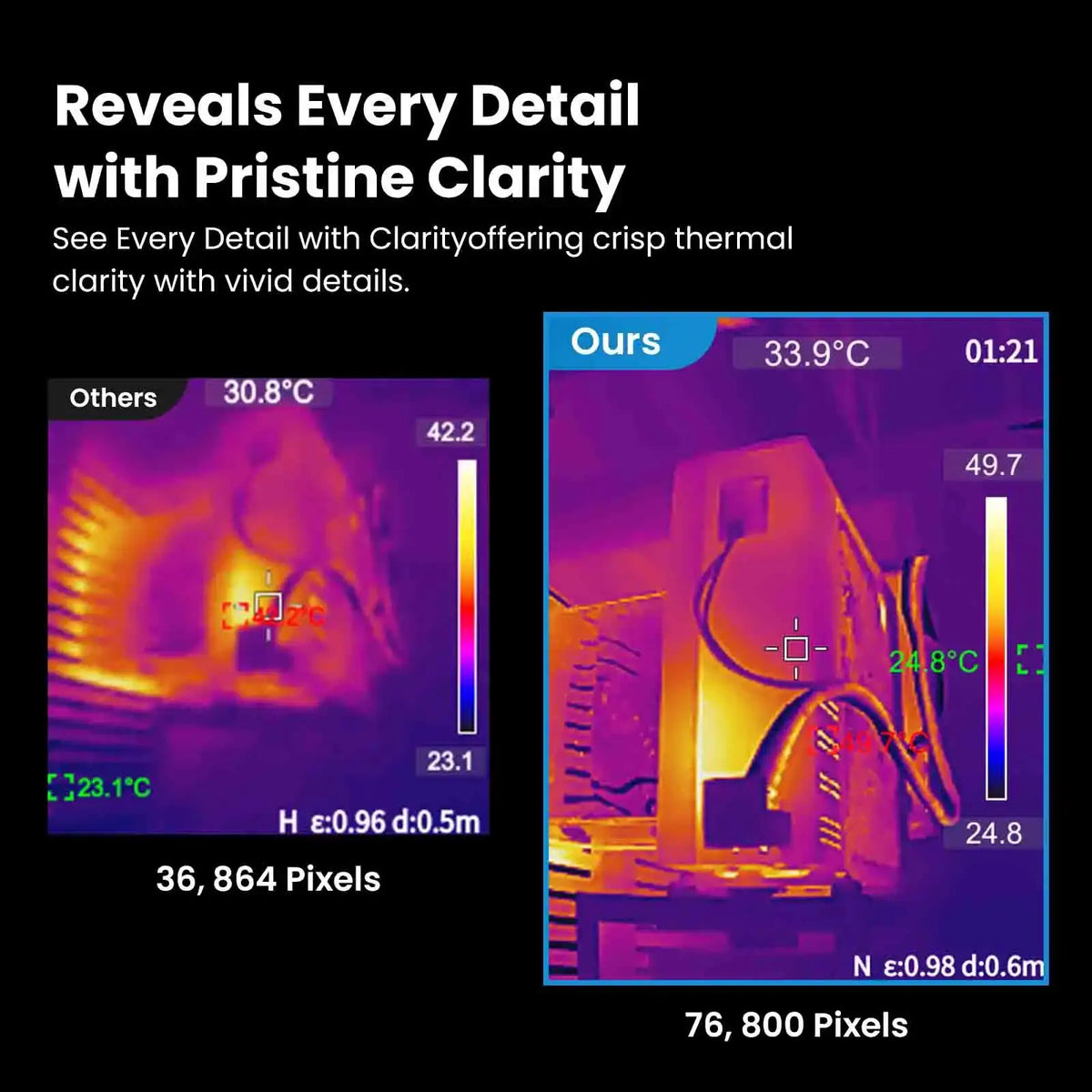 MILESEEY TR256E and TR256B Thermal Imager — product view 2