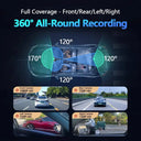 360 Degree Parking Dash Cam for Cars