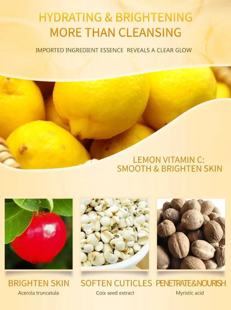 Radiant Glow Vitamin C Facial Cleanser for Luminous Skin