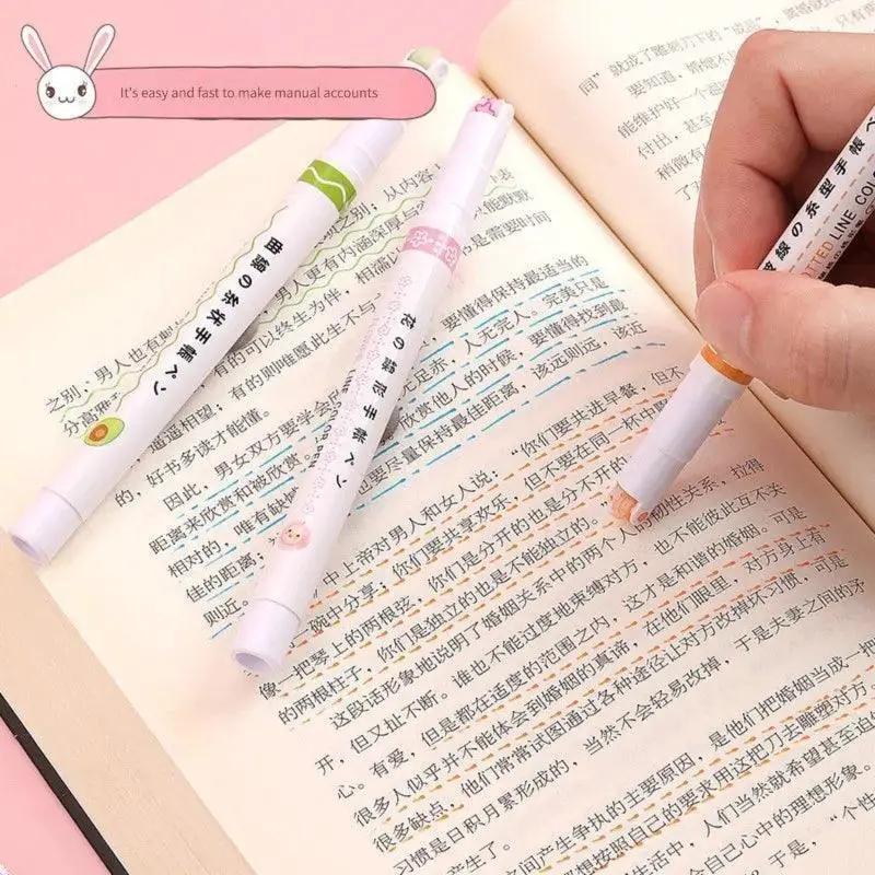 Floral Fantasy Highlighter Pens For Joyful Stationery