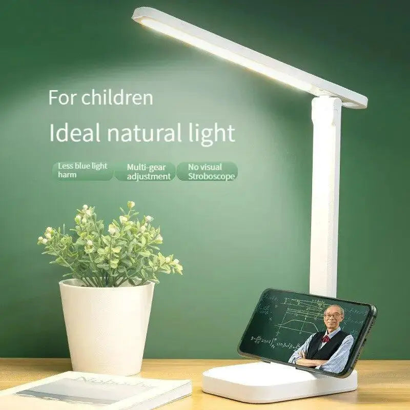 Adjustable LED Desk Lamp With Brightness Control Night Light