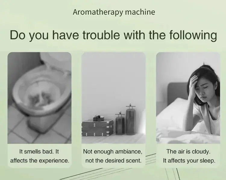 Mini Scent Machine Aromatherapy Diffuser With Smart Display