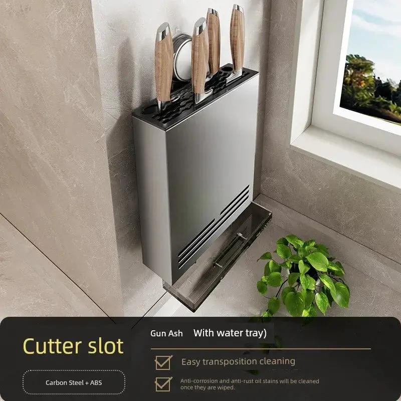 Punch Free Suction Rack Wall Mounted Kitchen Storage System