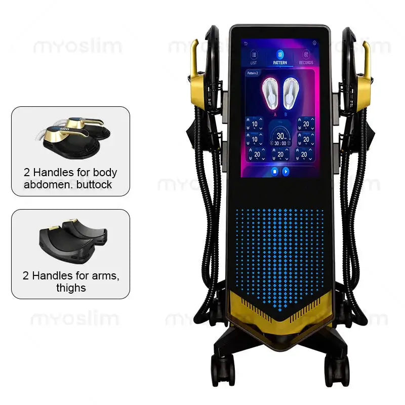 EMS RF Body Sculpt Muscle Myoslim EMS Neo Electromagnetic Energy Sculpting Body Muscle Contractions Burn Fat Machine