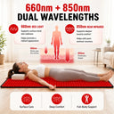 Red Light Therapy Mat 660nm 850nm 588 LED