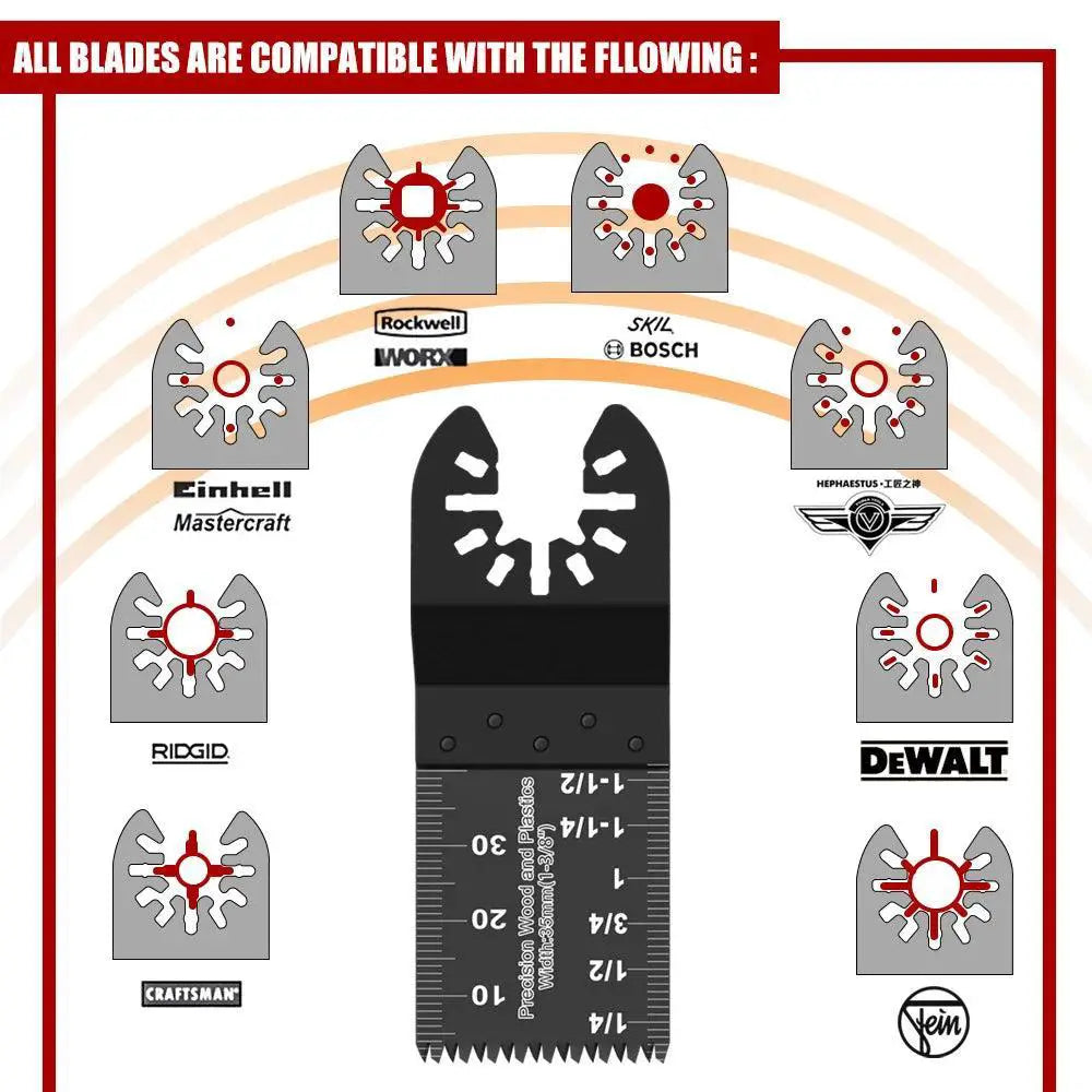 10-100PCS Set Multifunction Universal Saw Blades for Power Tool - OurLum.com