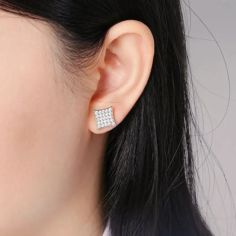 Gold Filled Square Stud Earrings — product image 8