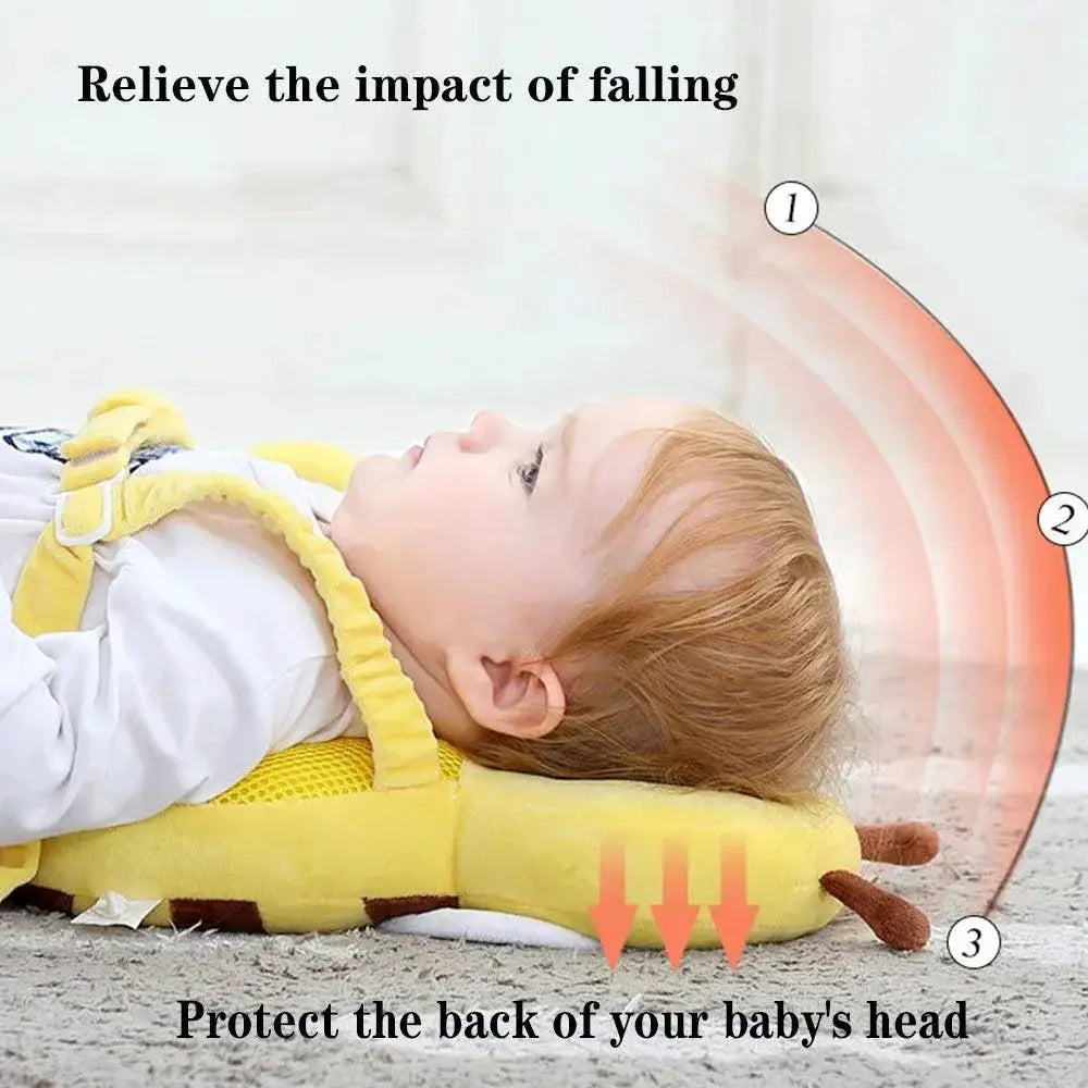 Toddler Head Protector Backpack Cushion For Safe Play