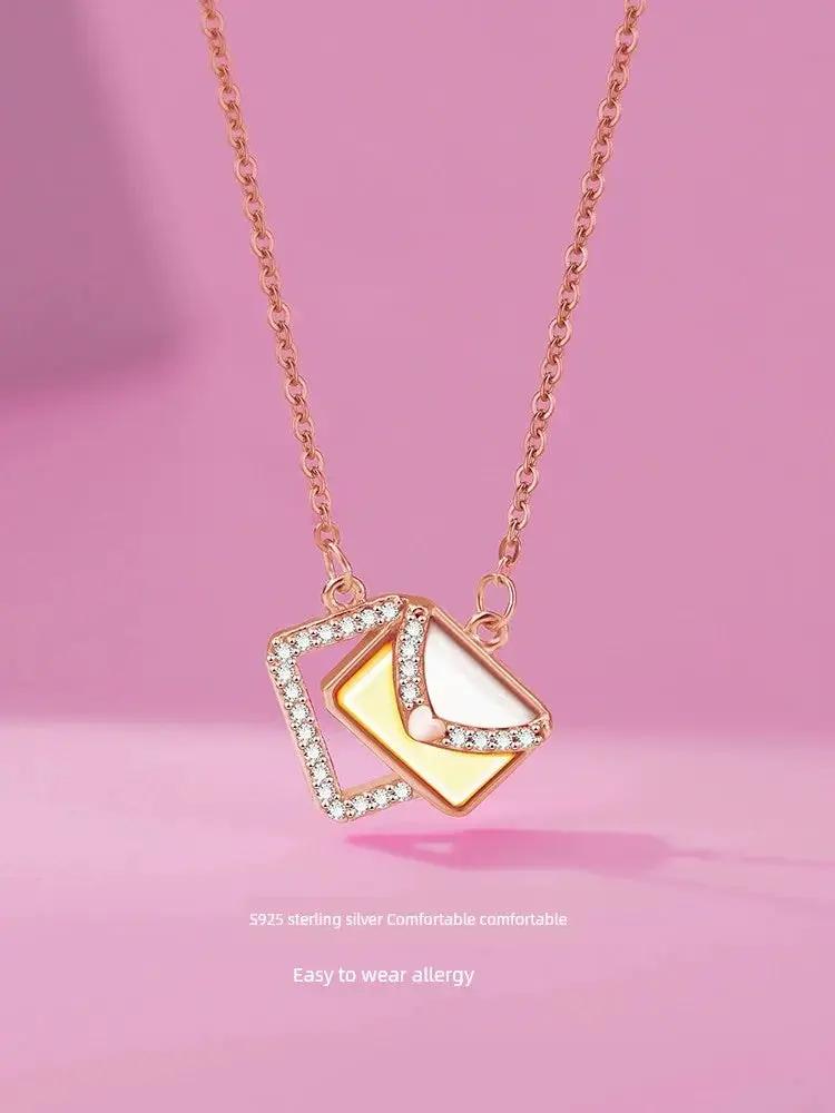 Myron Yijia Envelope Necklace Sterling Silver New Arrival
