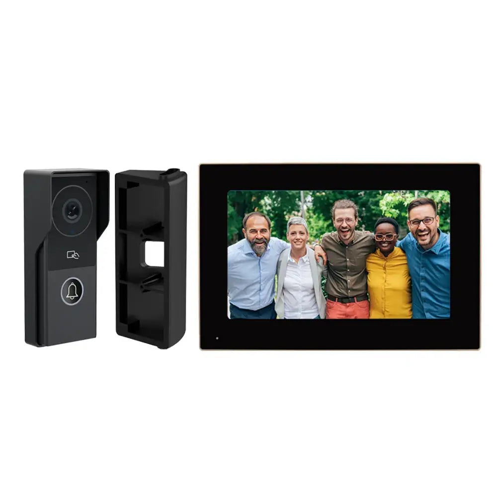 Wifi Video Doorbell System 1080P Visual Doorphone Door Bell Camera Support Tuya App Video Intercom Kit for Home Villa Apartment