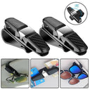 Car Sun Visor Glasses Holder - Eyewear and Card Storage Solution