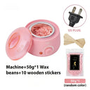 200CC Wax Heater Warmer Hair Removal Machine For Hand Foot Body SPA Epilator Paraffin Wax Pot +Wax Beans + Wood Sticks