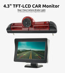 Clear Rear View Camera for Fiat Ducato