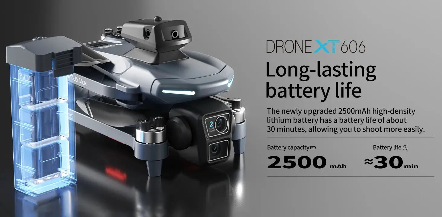 Xiaomi Mijia XT606 GPS Drone 4K Dual Camera Gimbal 360 Obstacle Avoidance