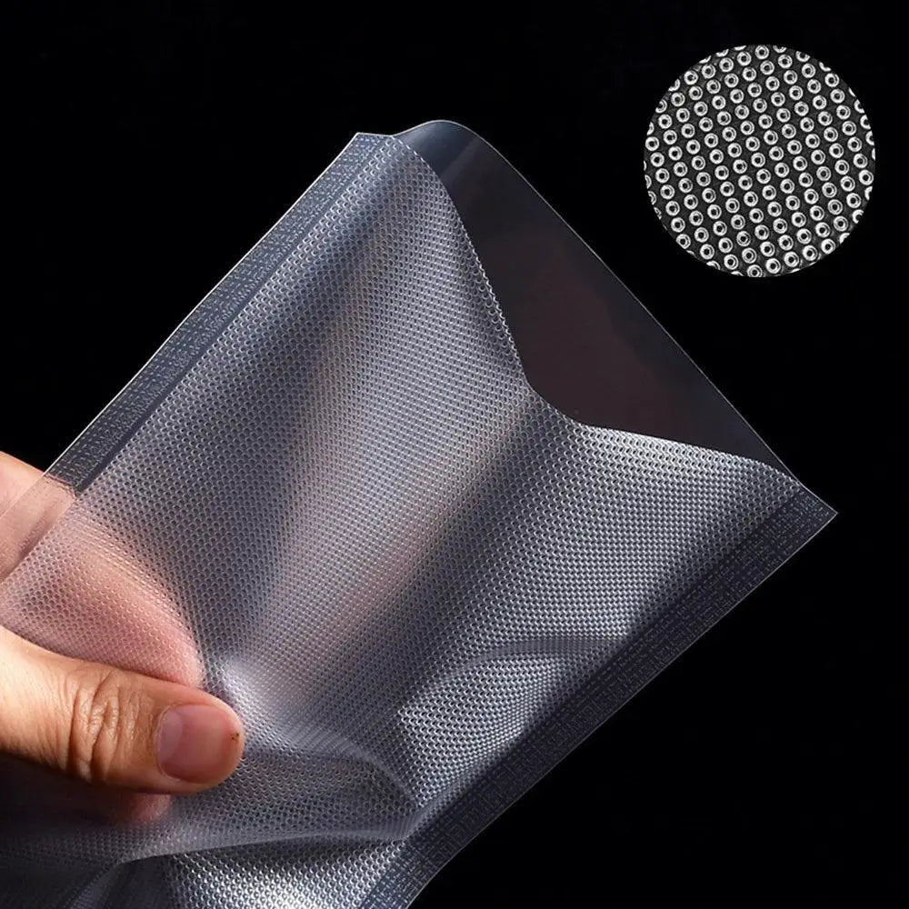 Vacuum Sealed Food Storage Bags 100 Pack For Freshness