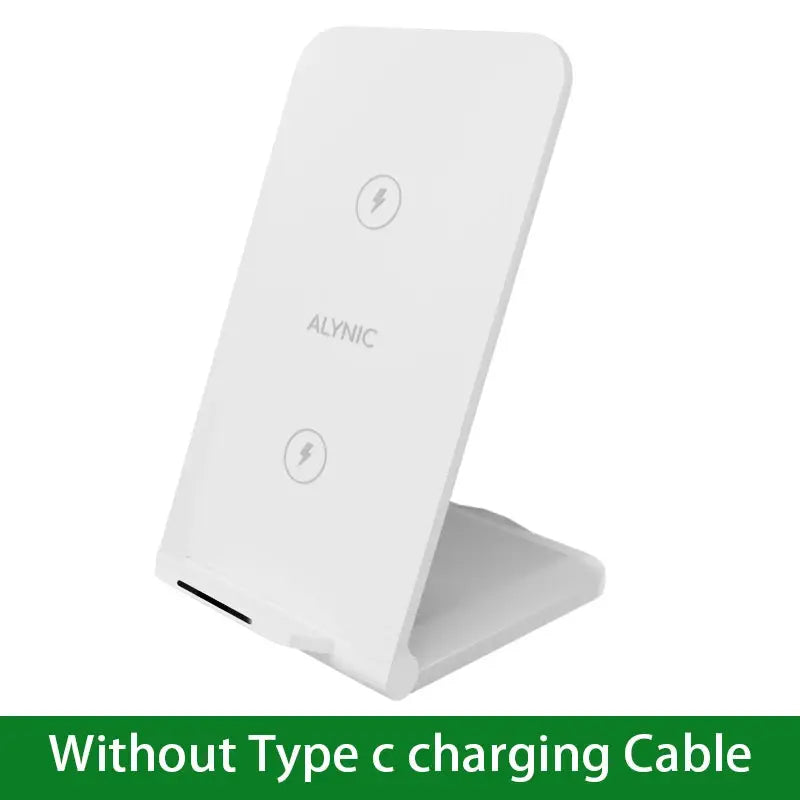 Wireless Charger Station For iPhone 15 14 13 12 11 Pro Max 11 Phone Stand Fast Charging Charger for Samsung Xiaomi Foldable
