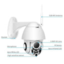 Smart PTZ Outdoor Camera for Home Security Monitor