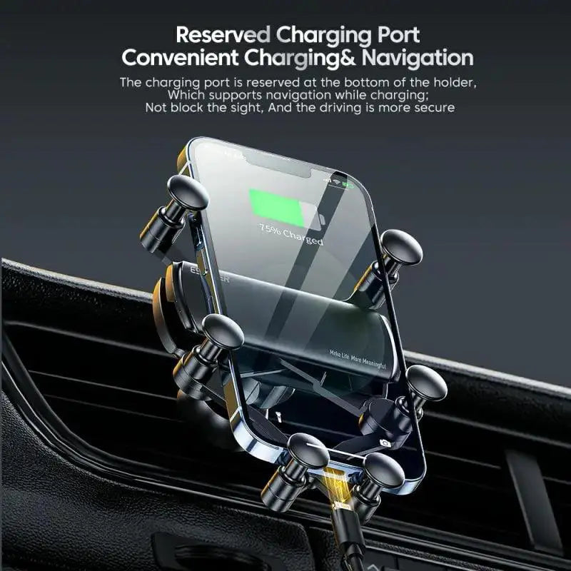 Essager Universal Solid Fold Car Phone Holder Drive Safely