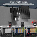 Solar Powered Outdoor Camera for Home