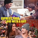 LED-Lit Knit Beanie USB-Rechargeable 4-Light