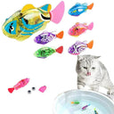 Electric Fish Water Toy for Cat Interactive Play