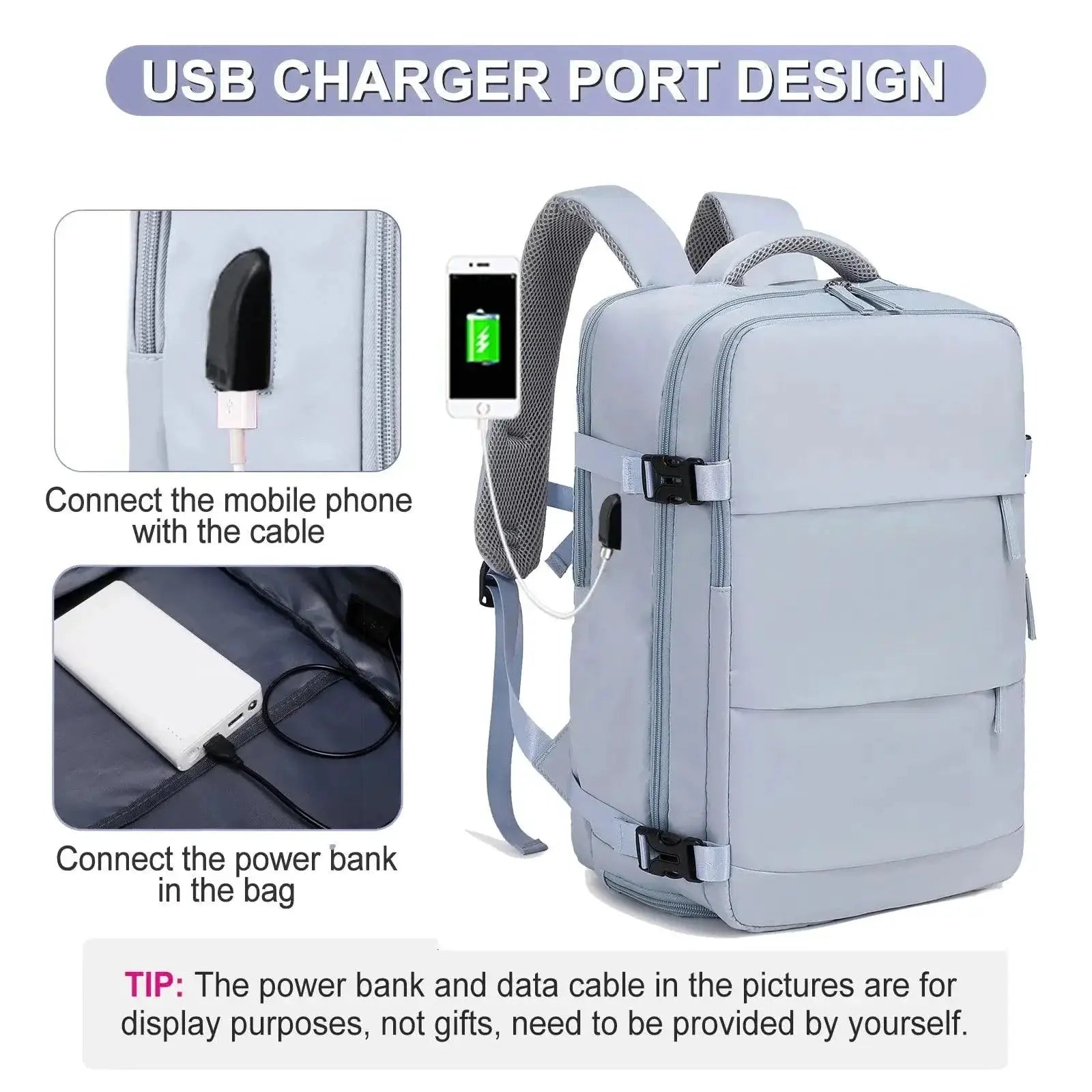 Waterproof Laptop Backpack For Women Travel Companion