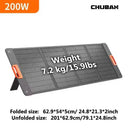 Foldable Solar Panel - Quick Setup Outdoor Power