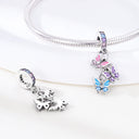 Charm Pendant Beads Sparkling Pav
