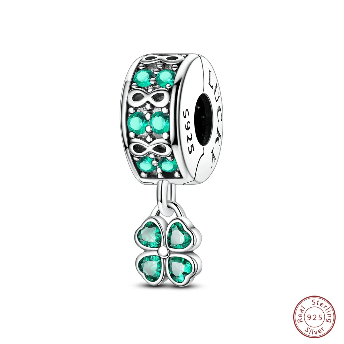 Sterling Silver Lucky Four Leaf
