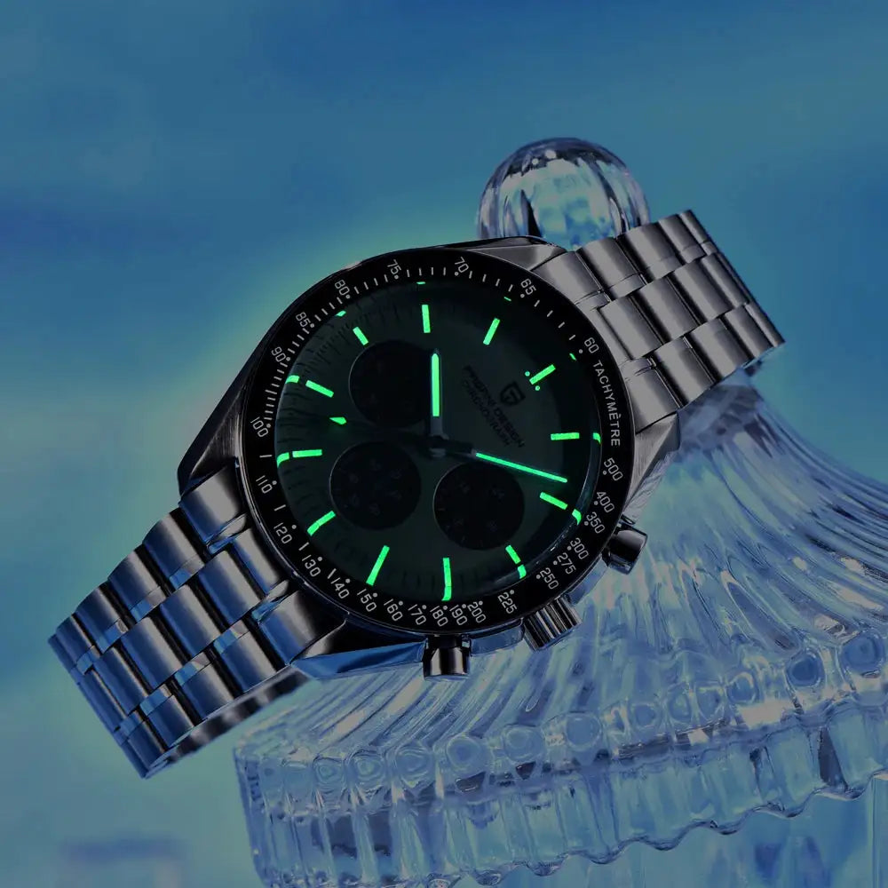 2026 New Classic Men Watch PAGANI DESIGN Luxury Quartz Watch For Men Automatic Date Speed Sport Chronograph AR Sapphire Crystal Stainless Steel Wristwatch Men EU Local Shipping