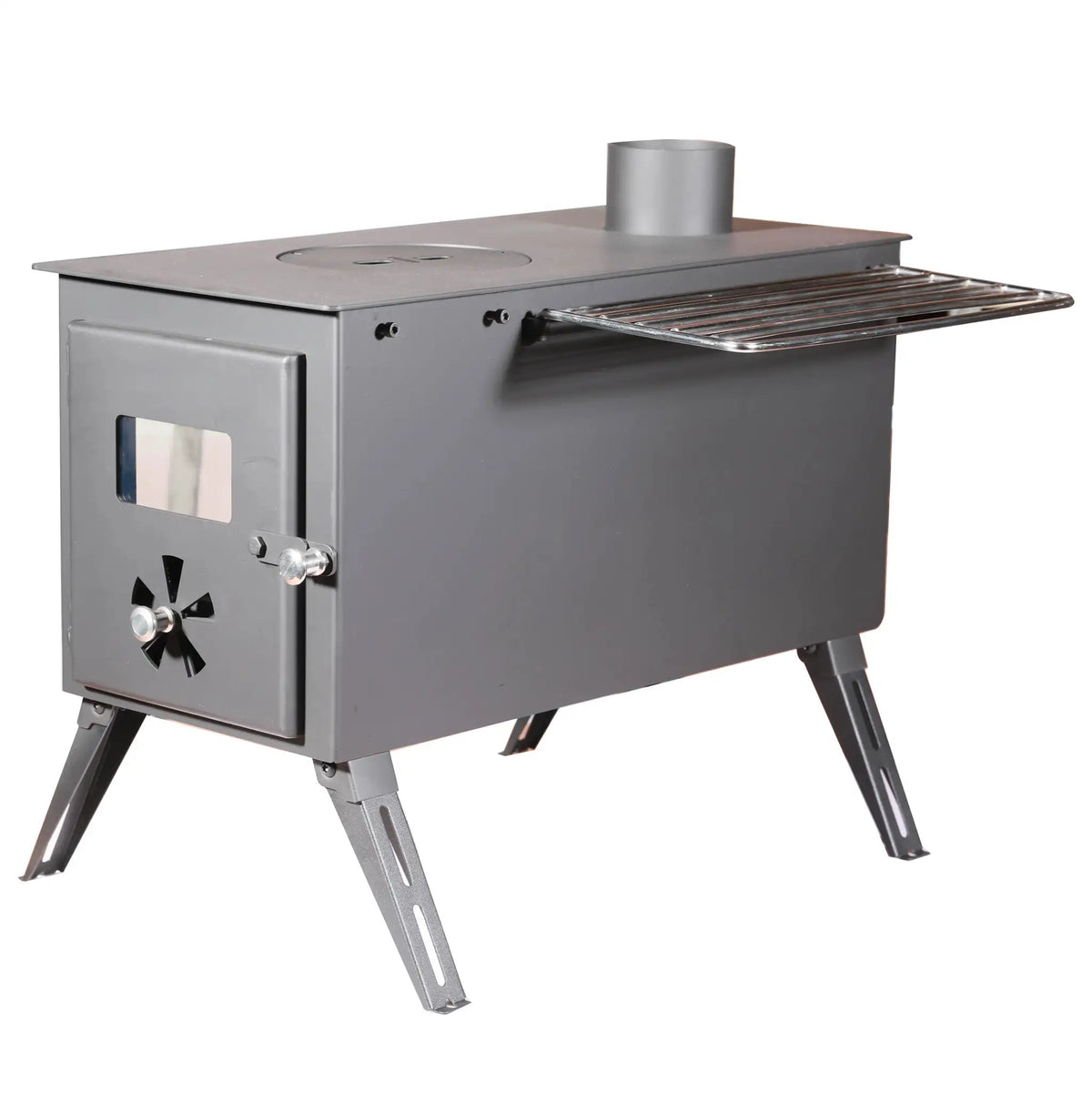 Smart Ventilation Portable Tent Stove Kit - Complete Heating — product view 5