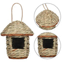 Handwoven Hummingbird Grass Nest House Pure Natural Materials
