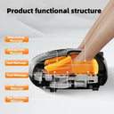 Jinkairui Fully Wrapped Foot Massage Machine Automatic Roller Kneading Soles Foot Massager Airbag Pressing Foot Massager