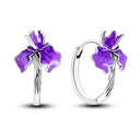 Silver Plated Hoop Earring Pendientes
