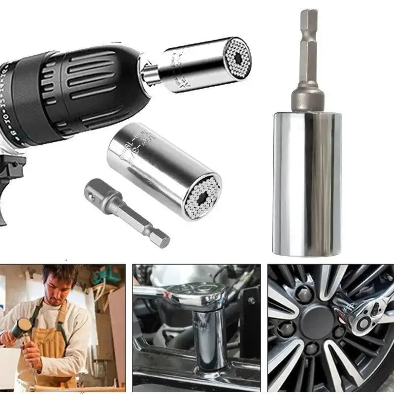 Magic Socket Multi Purpose Wrench Extension Set Tool Kit