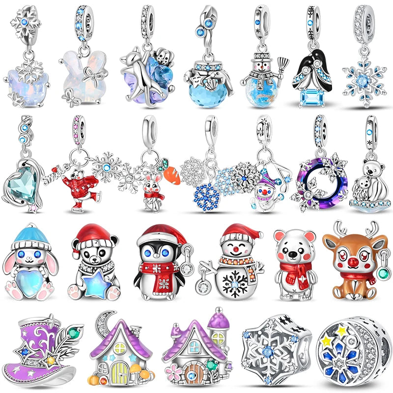 Winter Charm Bead Sterling Silver