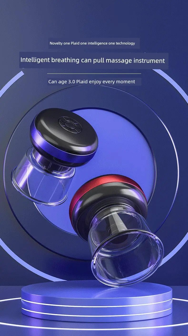 Electric Intelligent Breathing Cupping Gua Sha Massager